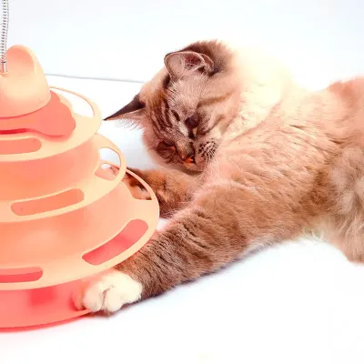 Игрушка для котов No Brand DT705 Башня 250x410 мм Розовый (14007-94023)