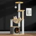 Когтеточка игровой центр для кота Taotaopets Y0044-А 40x40x130 см Разноцветный (14016-94008)