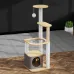 Когтеточка игровой центр для кота Taotaopets Y0044-А 40x40x130 см Разноцветный (14016-94008)
