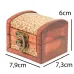 Скринька No Brand Guardar 7.9х7.3х6 см Коричнево-бежевий (27992) Скринька No Brand Guardar 7.9х7.3х6 см Коричнево-бежевий (27992)