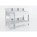 Двухярусная детская кровать Cubus Sway 2086x1276x1680 мм Белый (sw90200w) Двухярусная детская кровать Cubus Sway 2086x1276x1680 мм Белый (sw90200w)