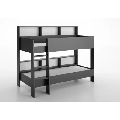 Двоярусне дитяче ліжко Cubus Sway 2086x1276x1680 мм Антрацит (sw90200at)