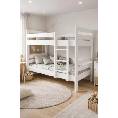 Двоярусне ліжко-трансформер Cubus СКАЙ 90x200 см Білий (sktr90200w)