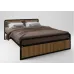 Кровать двуспальная Cubus ХАЙТЕК Люкс 160x200 см Дуб Крафт (ht160200lxcr)