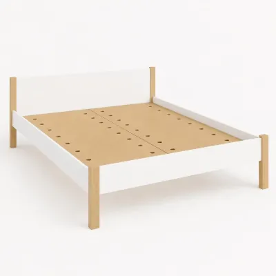Ліжко двоспальне Cubus АГАТА 140x200 см Білий (ag140200w) Ліжко двоспальне Cubus АГАТА 140x200 см Білий (ag140200w)