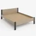 Ліжко полуторне Cubus АГАТА 120x200 см Кашемір (ag120200k)
