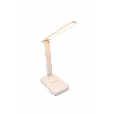 Настільна лампа Brille сенсорна від USB SL-127 CCT LED WH 5W Білий (25-079)