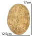 Ритуальная чаша Капала Kailash 17x12.5x5.5 cм Коричневый (27934)