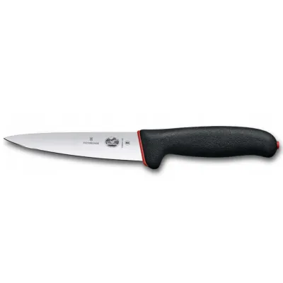 Универсальный нож для мяса Victorinox Dual Grip Sticking 14 см Черный (5.5603.14D)