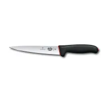 Універсальний ніж для м'яса Victorinox Dual Grip Sticking 18 см Чорний (5.5603.18D)