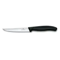 Кухонний ніж Victorinox Swiss Classic Steak 11 см Чорний (6.7203)