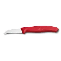 Кухонный нож для овощей и карвинга Victorinox Swiss Classic 6 см Красный (6.7501.C1)