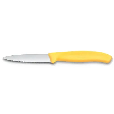 Кухонный нож Victorinox Swiss Classic 8 см Желтый (6.7638.C1) Кухонный нож Victorinox Swiss Classic 8 см Желтый (6.7638.C1)