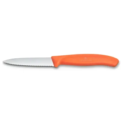 Кухонный нож Victorinox Swiss Classic 8 см Оранжевый (6.7639.C1) Кухонный нож Victorinox Swiss Classic 8 см Оранжевый (6.7639.C1)