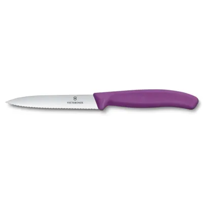 Кухонный нож Victorinox Swiss Classic 10 см Фиолетовый (6.7735.C1) Кухонный нож Victorinox Swiss Classic 10 см Фиолетовый (6.7735.C1)