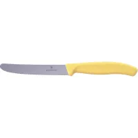 Кухонный нож Victorinox Swiss Classic Tomato&Table 11 см Желтый (6.7838.E120)