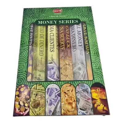 Набір пахощів Hem Money Series 6 упаковок по 20 паличок (DN36546)