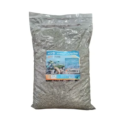 Корм універсальний для риб AGRO-V 5 кг (КР-5)