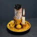 Подставка для благовоний Lesko JCSMJ20 13х5 см Mustard Yellow (13983-94734)