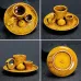 Подставка для благовоний Lesko JCSMJ20 13х5 см Mustard Yellow (13983-94734)