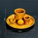 Подставка для благовоний Lesko JCSMJ20 13х5 см Mustard Yellow (13983-94734)