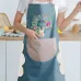 Фартук-рушник No Brand Флера 68х65 см Синій (id_2087) Фартук-рушник No Brand Флера 68х65 см Синій (id_2087)
