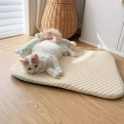 Коврик-лежанка No Brand Тайли S 45x35 см Желтый (id_2159) Коврик-лежанка No Brand Тайли S 45x35 см Желтый (id_2159)