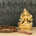 Статуя Kailash Біла Тара 9х6х4 см Золотистий (27765)