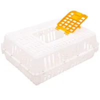 Клетка для транспортировки птицы MED1 75x55x27 см Бело-желтый (ALB-G-2001) Клетка для транспортировки птицы MED1 75x55x27 см Бело-желтый (ALB-G-2001)