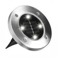 Вуличний світильник Solar Disk Lights 5050 4шт Сірий (hub_15f2sq 3219) Вуличний світильник Solar Disk Lights 5050 4шт Сірий (hub_15f2sq 3219)