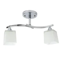 Люстра потолочная Sunlight 30x15 см Серебристый (N3213/2 CHR) Люстра потолочная Sunlight 30x15 см Серебристый (N3213/2 CHR)