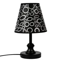 Настільна лампа Sunlight 30x15 см Чорний (5061 BLK) Настільна лампа Sunlight 30x15 см Чорний (5061 BLK)