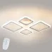Потолочная LED люстра Sunlight 59x45x9 см Белый (6325/2+2S) Потолочная LED люстра Sunlight 59x45x9 см Белый (6325/2+2S)