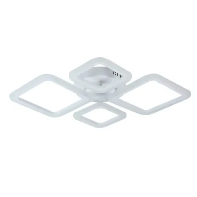 Потолочная LED люстра Sunlight 59x45x9 см Белый (6325/2+2S)