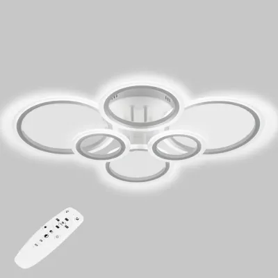 Потолочная LED люстра Sunlight 67x49x12 см Белый (6326/2+2+2 WHT)