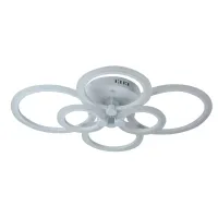 Стельова LED люстра Sunlight 67x49x12 см Білий (6326/2+2+2 WHT)