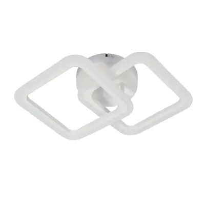 Потолочная LED люстра Sunlight 44x27x9 см Белый (6325/2S WHT) Потолочная LED люстра Sunlight 44x27x9 см Белый (6325/2S WHT)