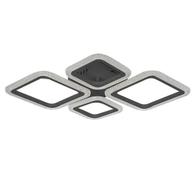 Потолочная LED люстра Sunlight 70x53x8 см Черный (6063/2+2 BLK) Потолочная LED люстра Sunlight 70x53x8 см Черный (6063/2+2 BLK)