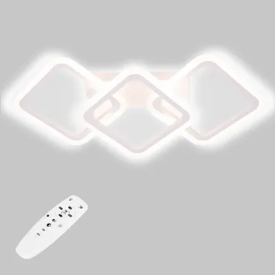 Потолочная LED люстра Sunlight 59x31x9 см Белый (6325/2+1S WHT) Потолочная LED люстра Sunlight 59x31x9 см Белый (6325/2+1S WHT)