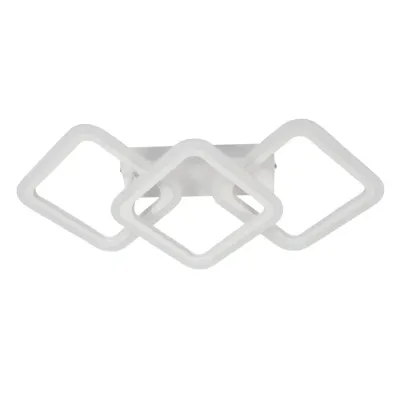 Потолочная LED люстра Sunlight 59x31x9 см Белый (6325/2+1S WHT) Потолочная LED люстра Sunlight 59x31x9 см Белый (6325/2+1S WHT)