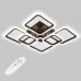 Потолочная LED люстра Sunlight 69x59x9 см Черный (6325/4+2S BLK) Потолочная LED люстра Sunlight 69x59x9 см Черный (6325/4+2S BLK)