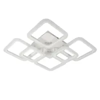 Стельова LED люстра Sunlight 69x59x9 см Білий (6325/4+2S WHT) Стельова LED люстра Sunlight 69x59x9 см Білий (6325/4+2S WHT)
