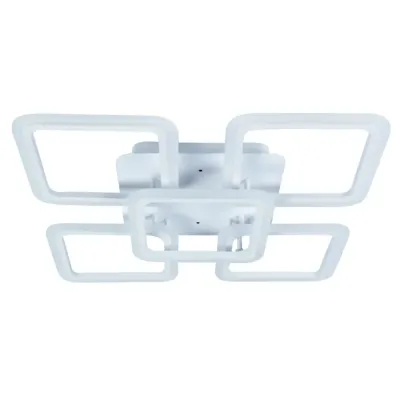 Потолочная LED люстра Sunlight 49x49x9 см Белый (6325/4+1S WHT) Потолочная LED люстра Sunlight 49x49x9 см Белый (6325/4+1S WHT)