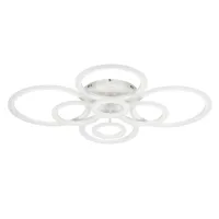 Стельова LED люстра Sunlight 85x67x12 см Білий (6326/2+2+2+2 WHT)