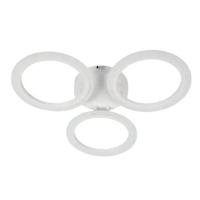 Потолочная LED люстра Sunlight 36x36x6 см Белый (6326/3S WHT) Потолочная LED люстра Sunlight 36x36x6 см Белый (6326/3S WHT)