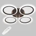 Потолочная LED люстра Sunlight 54x54x6 см Черный (6326/4 BLK) Потолочная LED люстра Sunlight 54x54x6 см Черный (6326/4 BLK)