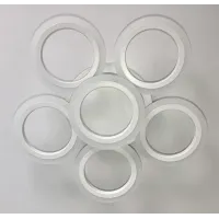 Потолочная LED люстра Sunlight 44x44x9 см Белый (6326/5+1S WHT) Потолочная LED люстра Sunlight 44x44x9 см Белый (6326/5+1S WHT)