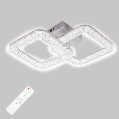 Стельова LED люстра Sunlight 49x30x13 см Білий (7276/2 WHT) Стельова LED люстра Sunlight 49x30x13 см Білий (7276/2 WHT)