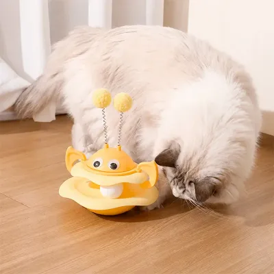 Іграшка для котів Taotaopets 014435 Неваляшка 200x250 мм Жовтий (14013-94168) Іграшка для котів Taotaopets 014435 Неваляшка 200x250 мм Жовтий (14013-94168)