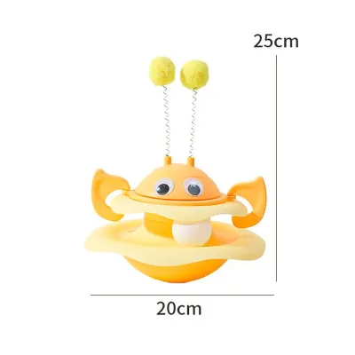 Іграшка для котів Taotaopets 014435 Неваляшка 200x250 мм Жовтий (14013-94168) Іграшка для котів Taotaopets 014435 Неваляшка 200x250 мм Жовтий (14013-94168)